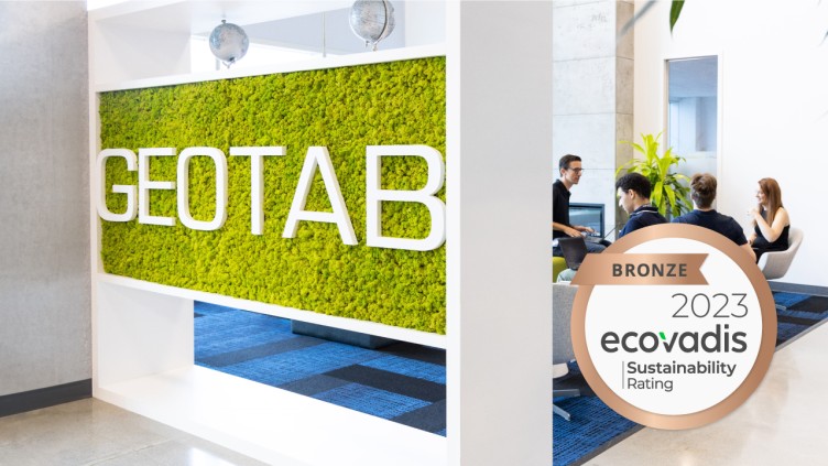 Geotab ottiene la medaglia di bronzo di EcoVadis per le performance in ambito sostenibilità 
