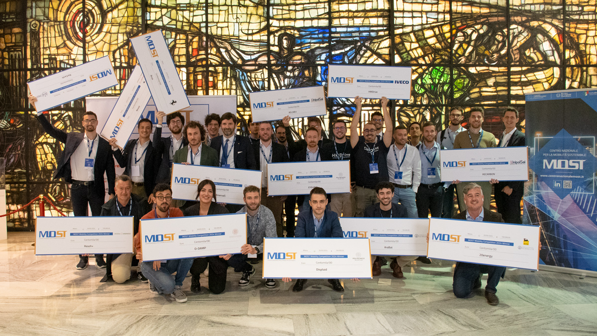 Mobilità sostenibile: premiate le 15 startup vincitrici della MOST Mobility Competition 2024
