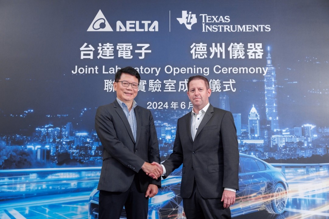 Texas Instruments e Delta Electronics collaborano per la ricarica a bordo dei veicoli elettrici