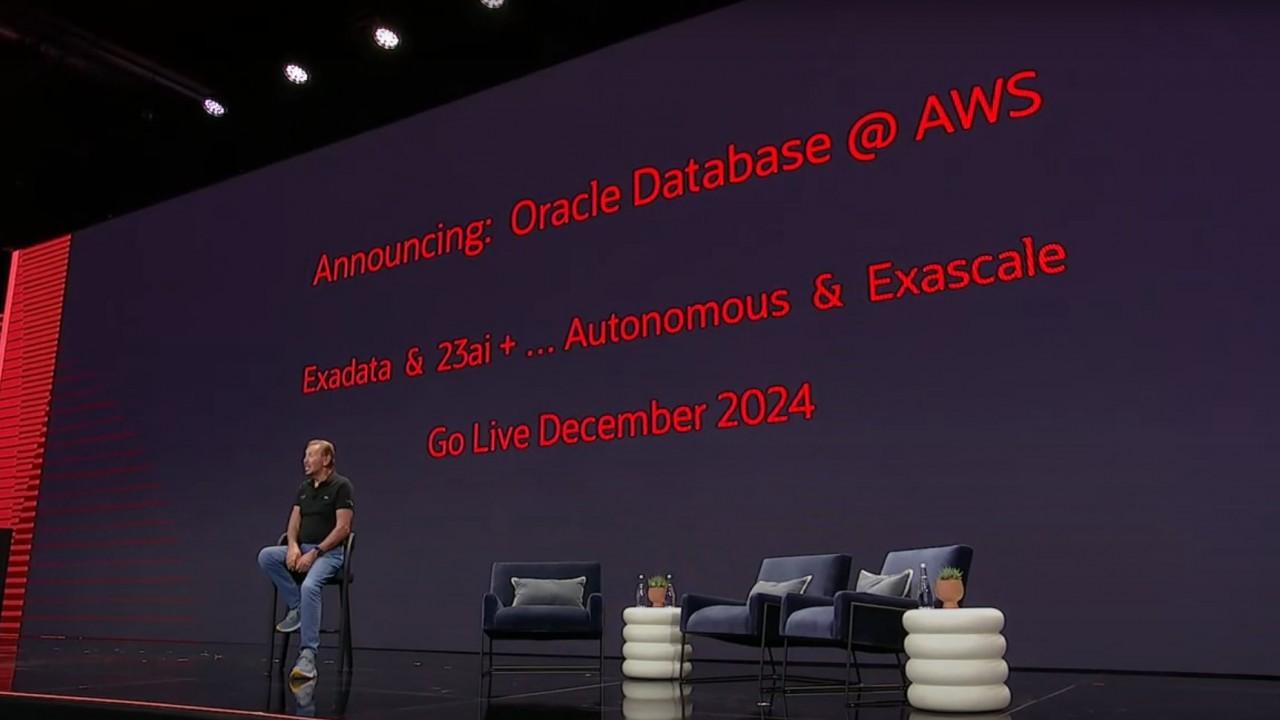 All’Oracle CloudWorld 2024 lanciata la partnership con AWS