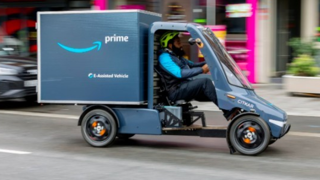 Amazon lancia a Firenze le prime consegne con cargo bike in Italia