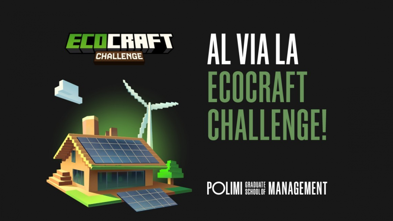 POLIMI porta la sostenibilità su Minecraft: parte la EcoCraft Challenge per costruire la città del futuro