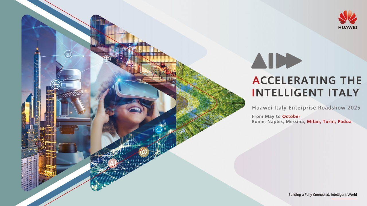 Huawei, parte da Milano la sessione autunnale dell’Italy Enterprise Roadshow 2025
