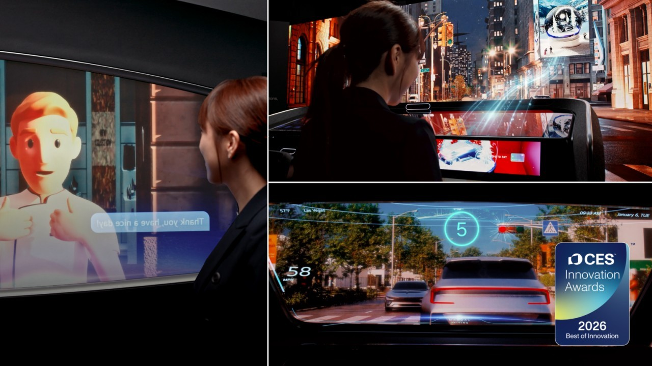 Al CES 2026, LG presenta la propria visione del futuro della mobilità