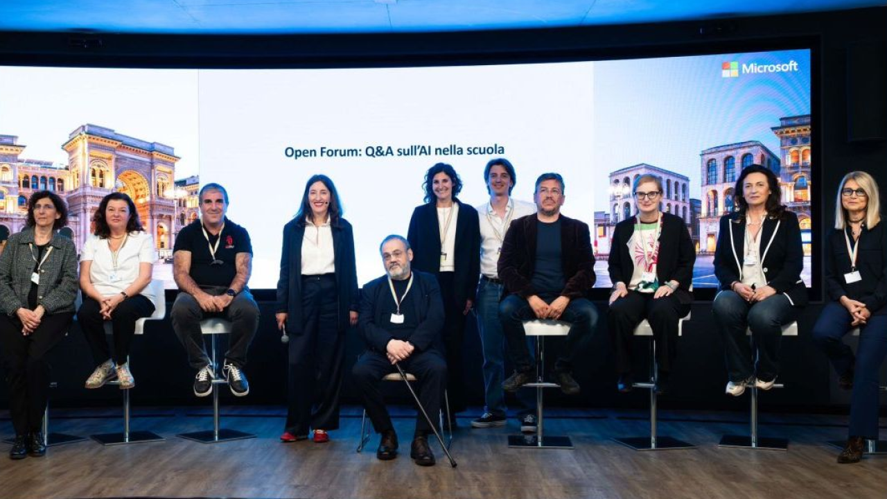 L'AI entra in cattedra: Microsoft lancia un piano nazionale per formare docenti e presidi alla scuola del futuro