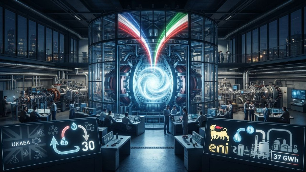 Eni e UKAEA lanciano RH3OVA: una nuova joint venture per il futuro dell'energia da fusione