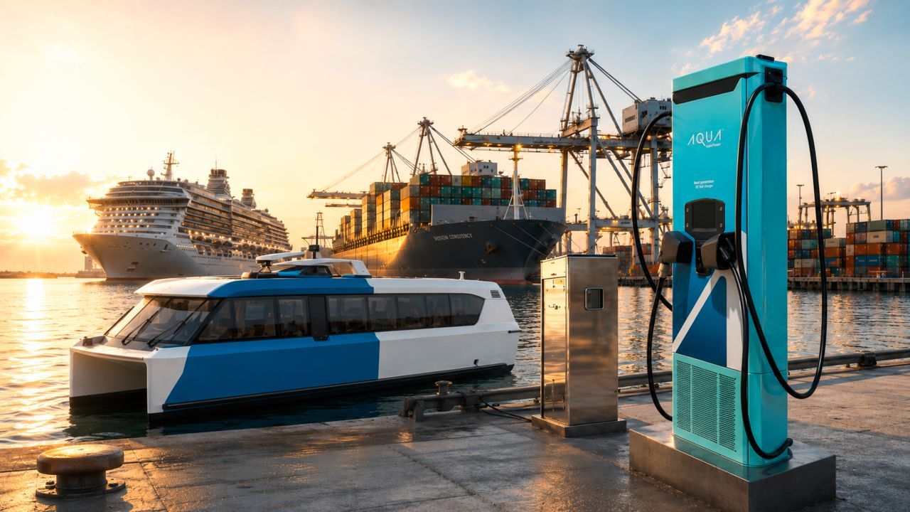 NatPower Marine accelera sull’elettrico: acquisita Aqua superPower per la rivoluzione dei porti
