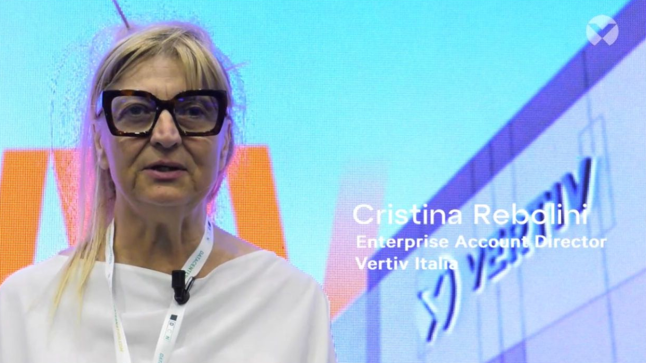 Cristina Rebolini, Enterprise Account Director, Vertiv Italia