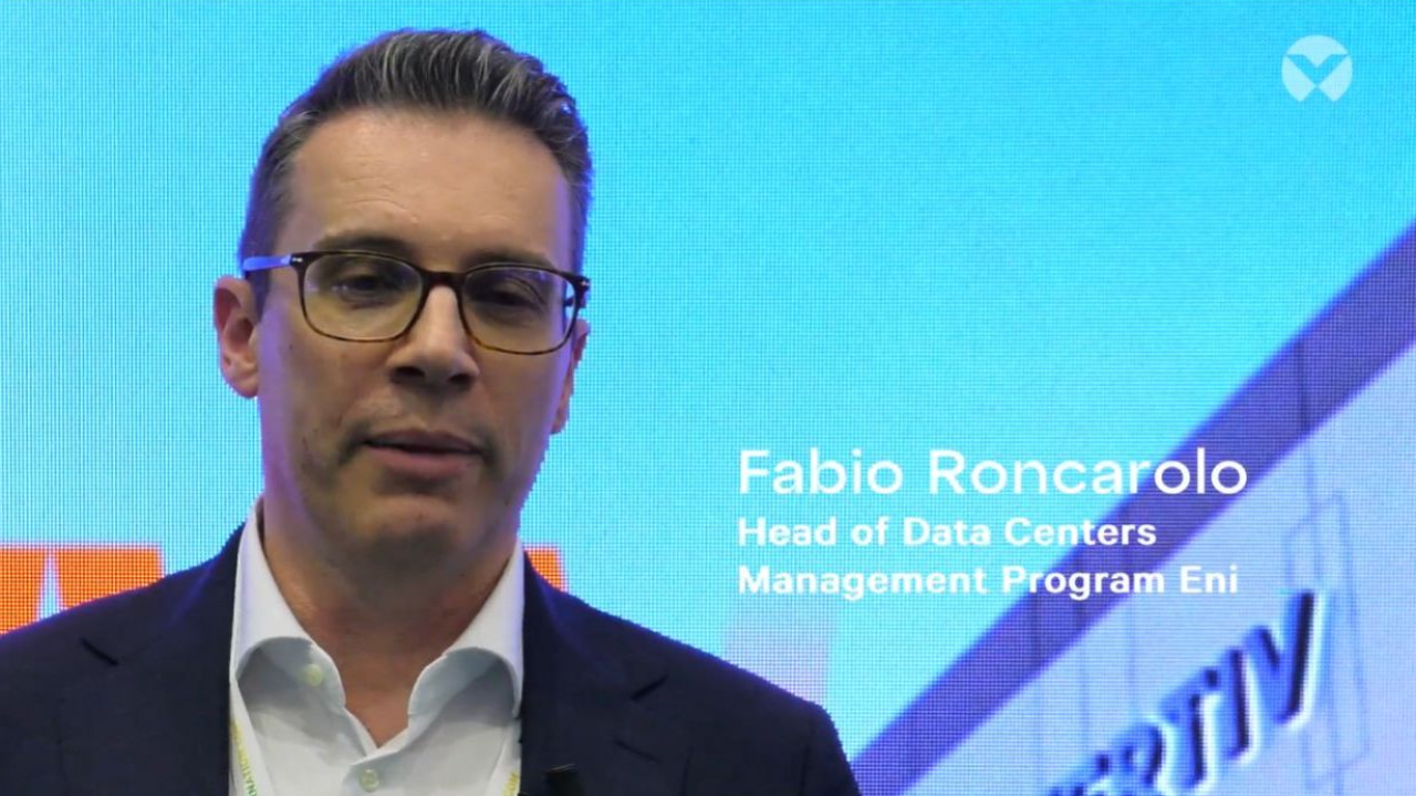 Fabio Roncarolo, Head of Data Centers Management Program, ENI