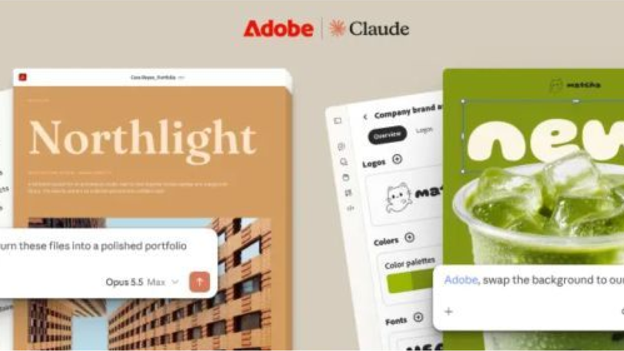 La creatività digitale fa un salto in avanti grazie all'integrazione delle tecnologie Adobe in Google Gemini e Claude