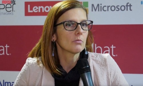 Roberta Marchini, Technical Sales Manager di Lenovo Data Center Group
