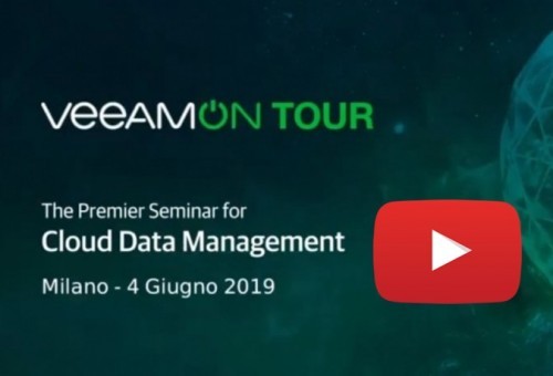 VeeamON Tour 2019, cinque tappe sul territorio per il Cloud Data Management